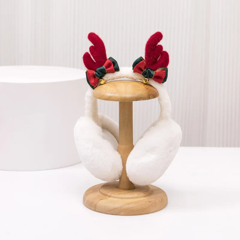 Festive Deer Earmuffs
